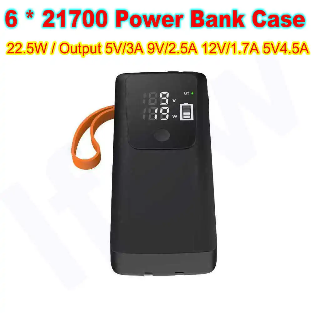 21700  Battery Case Power Bank - Battery Case Storage avis et prix