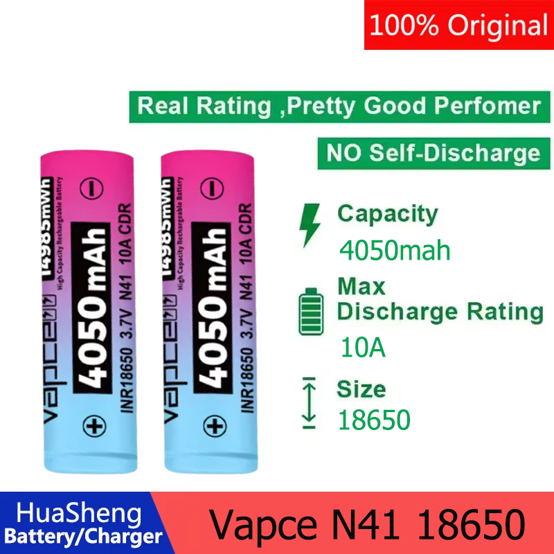New Original Vapcell N41 18650 - Vape Battery 18650 avis et prix