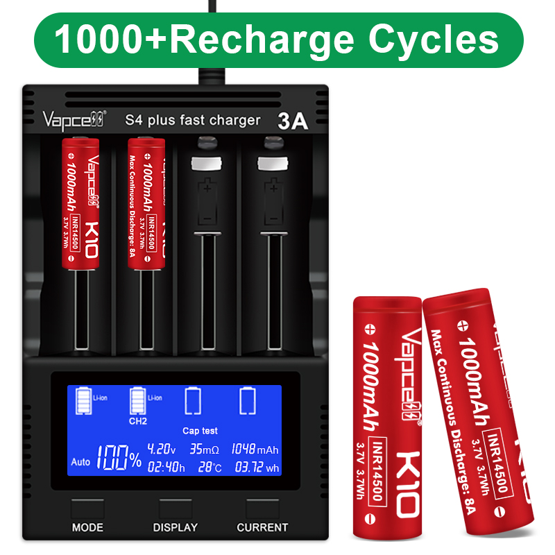 1-20PCS Original Vapcell K10 1 - Vape Battery 18650 avis et prix