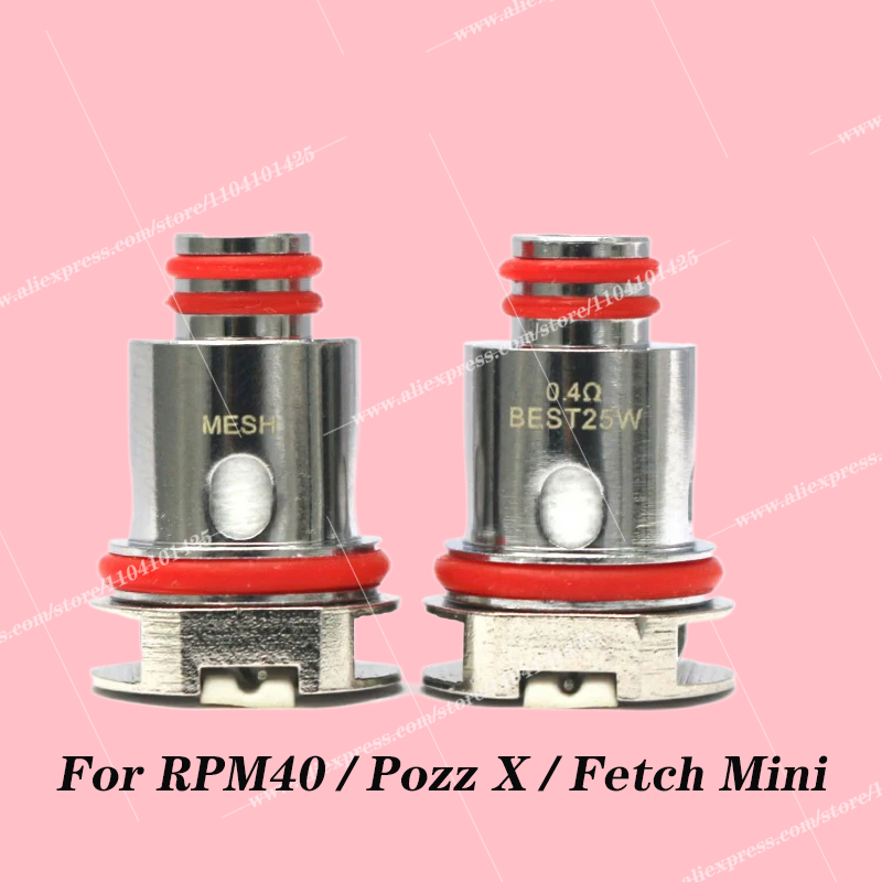 RPM Coils 0.4ohm 0.6ohm 0.8ohm - Vaping Area avis et prix