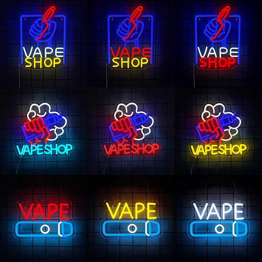 VAPE Shop Neon Sign for Smoke  - Vaping Shop avis et prix