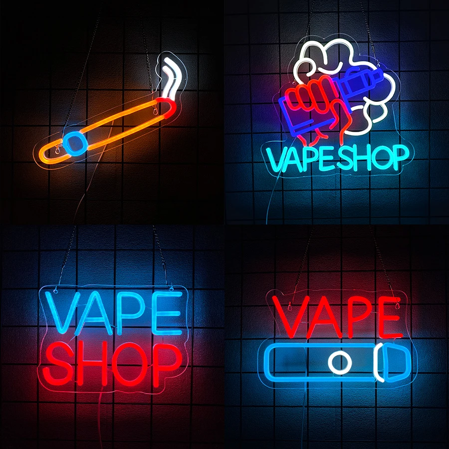 Light Up Sign For Smoke Store, - Vaping Shop avis et prix