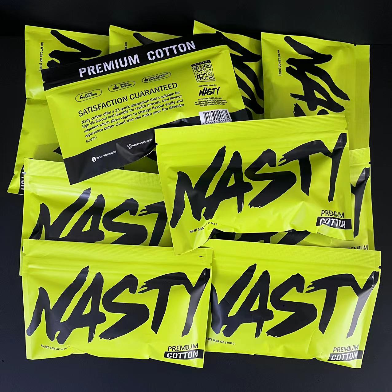 10/5 x Bag NASTY Cotton Long F - Cotton Wick Organic avis et prix