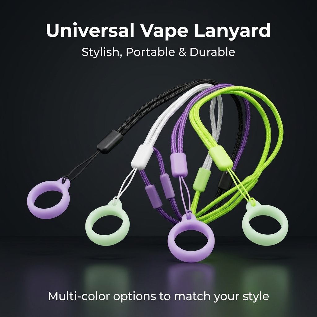 Multi-Color E-cigarette Lanyar - Vape Band Silicone avis et prix