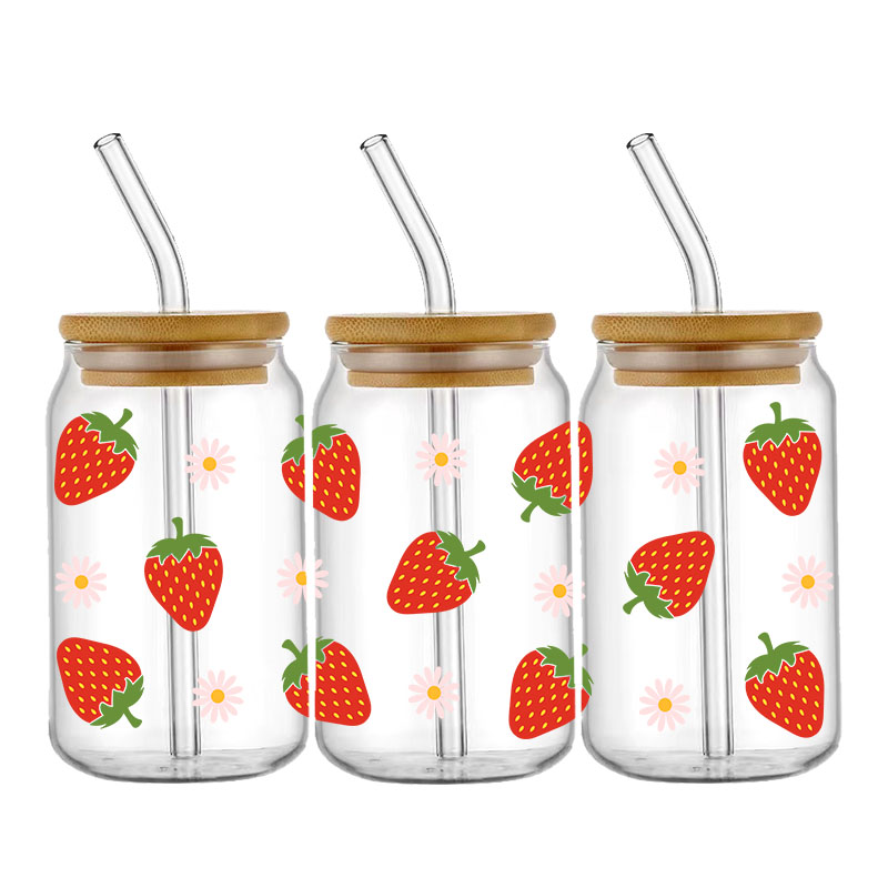3D UV DTF Strawberry Christmas - Rdta Tank Glass avis et prix