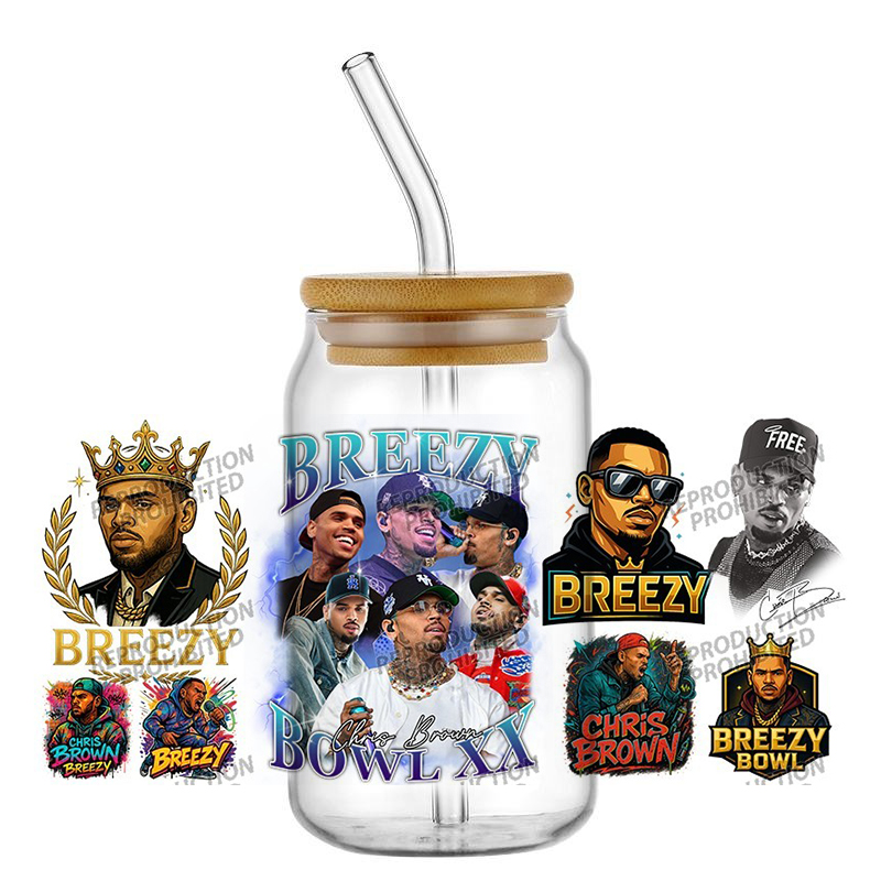 New Popular Singer Chris Brown - Rdta Tank Glass avis et prix