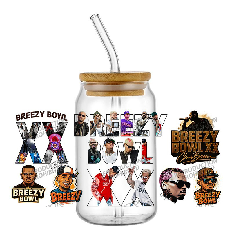 New Popular Singer Chris Brown - Rdta Tank Glass avis et prix
