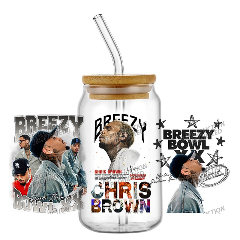 New Popular Singer Chris Brown - Rdta Tank Glass avis et prix
