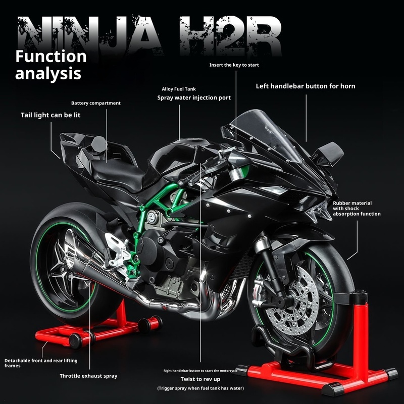Kawasaki Ninja H2R 1:9 Scale D - Battery Case Storage avis et prix