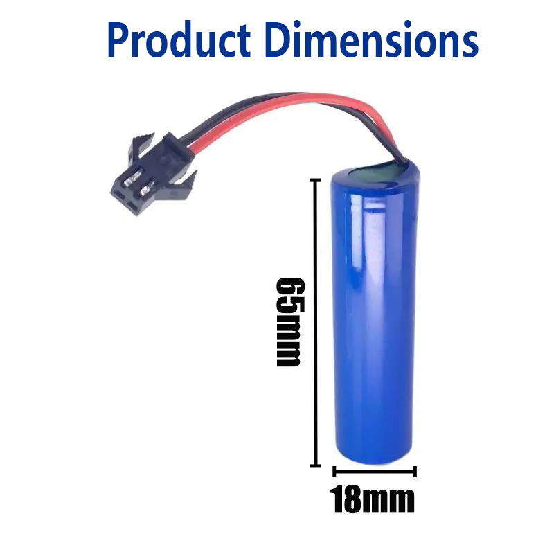 High Power 18650 Battery 3.7V  - Quick Vape avis et prix
