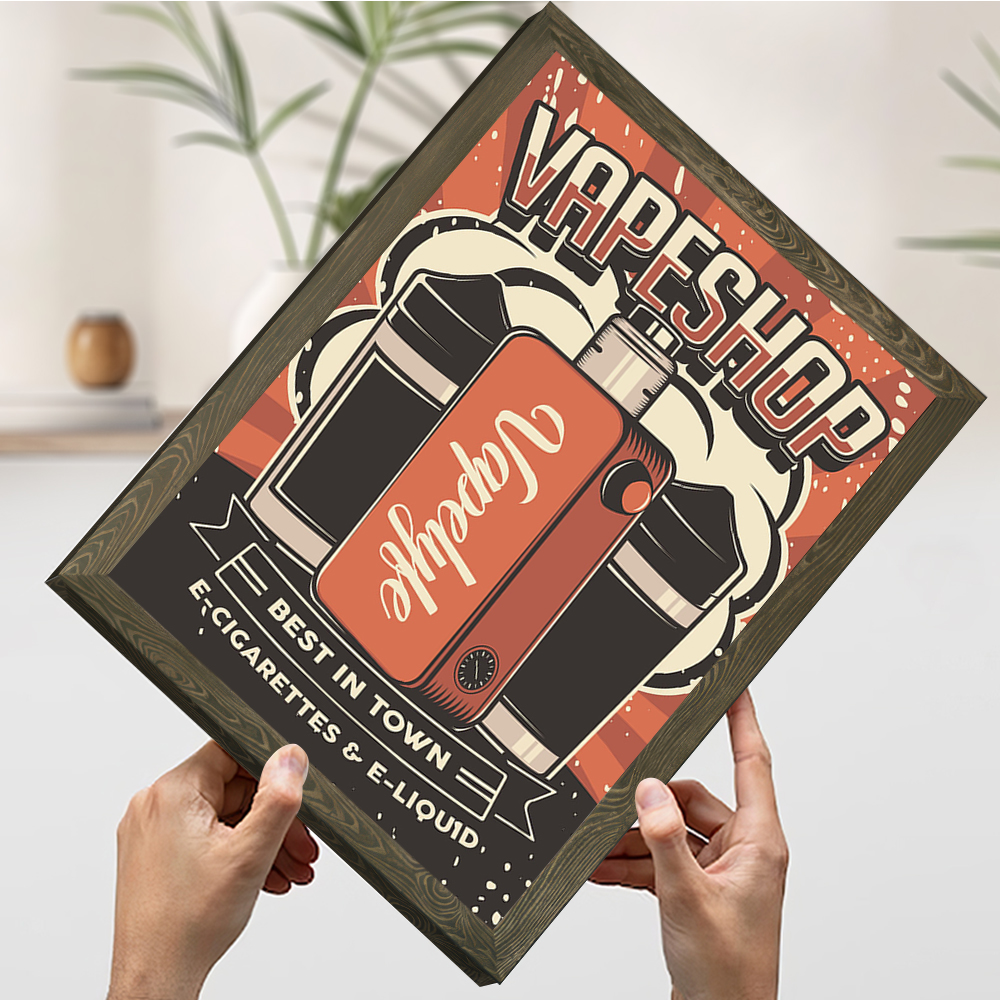 Vape Shop Printing Poster Pict - Vaping Shop avis et prix