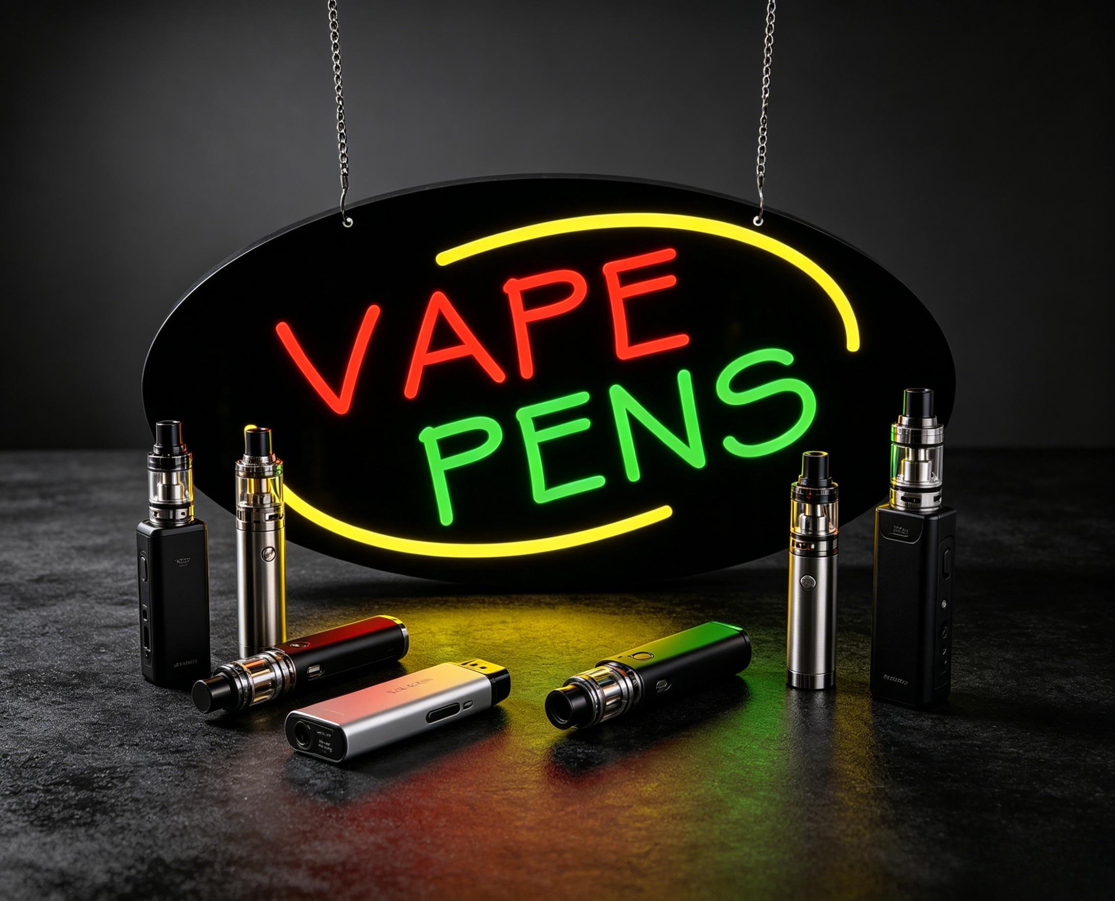 Vape Pens Neon Sign Dimmable L - Vaping Shop avis et prix