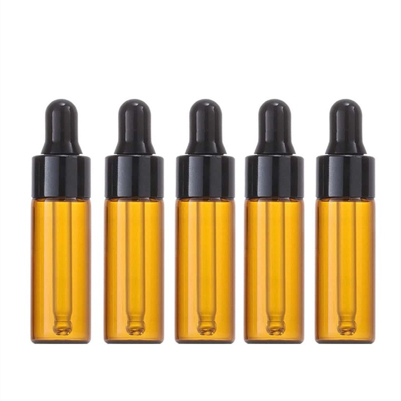 10pcs 5ml Amber Dropper Glass  - Juice Bottle Dropper avis et prix