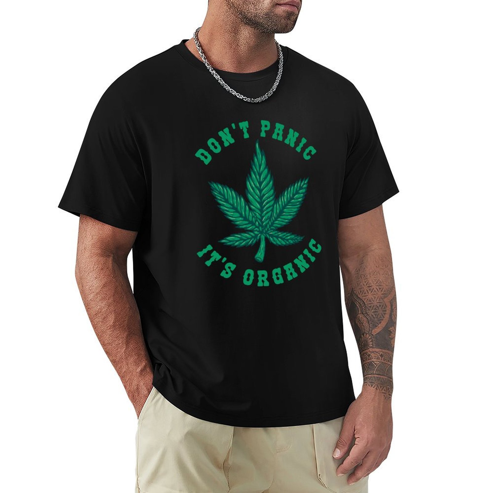 Dont panic its organic T-Shirt - Cotton Wick Organic avis et prix
