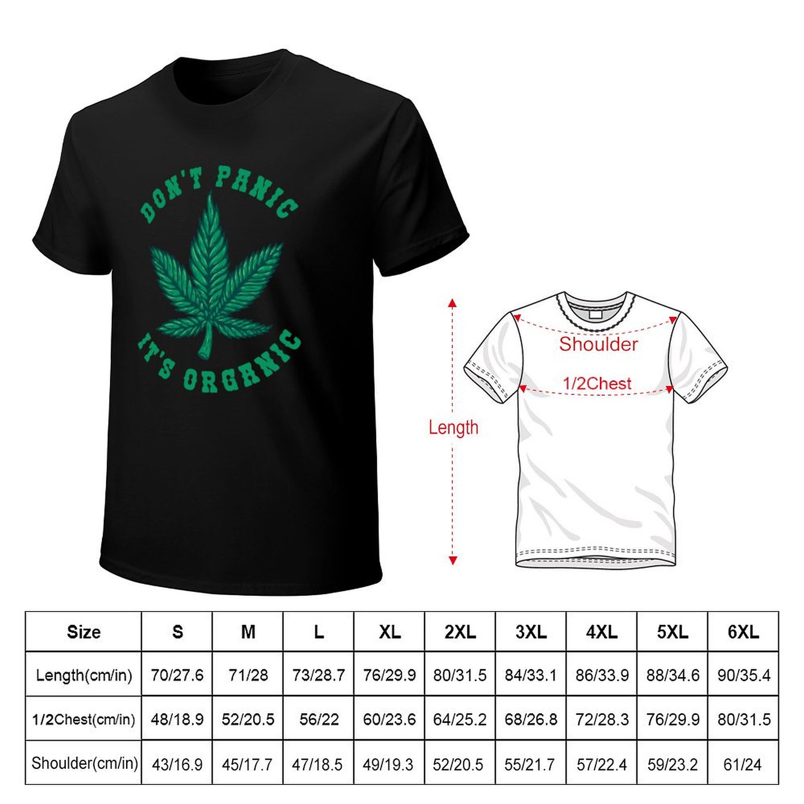 Dont panic its organic T-Shirt - Cotton Wick Organic avis et prix