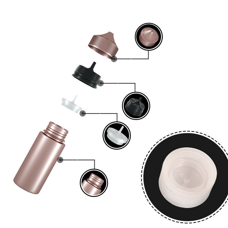 5pcs 30ml/60ml/100ml/120ml Pla - Juice Bottle Dropper avis et prix