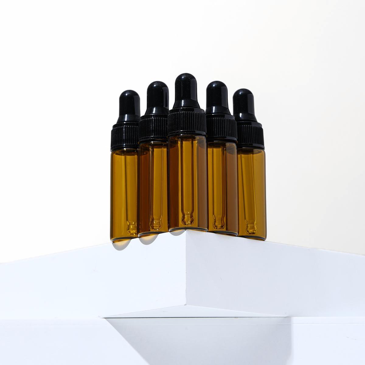 10pcs Dark Amber Glass Dropper - Juice Bottle Dropper avis et prix
