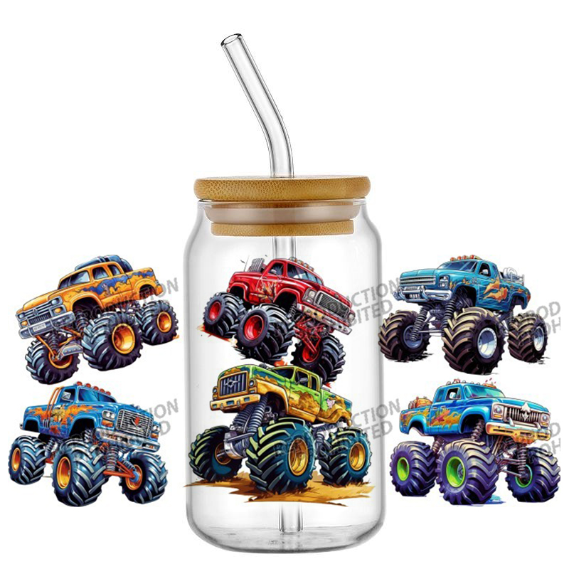 Monster Truck design UV DTF Wr - Rdta Tank Glass avis et prix