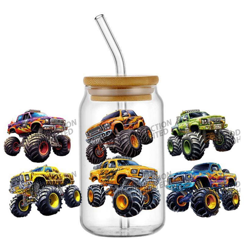 Monster Truck design UV DTF Wr - Rdta Tank Glass avis et prix