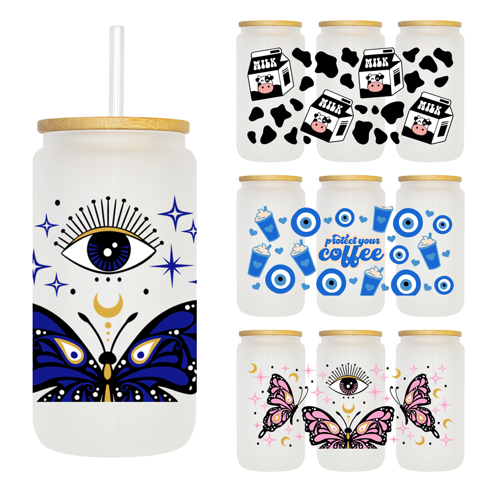 Evil Eyes Coffee And Milk 16OZ - Rdta Tank Glass avis et prix