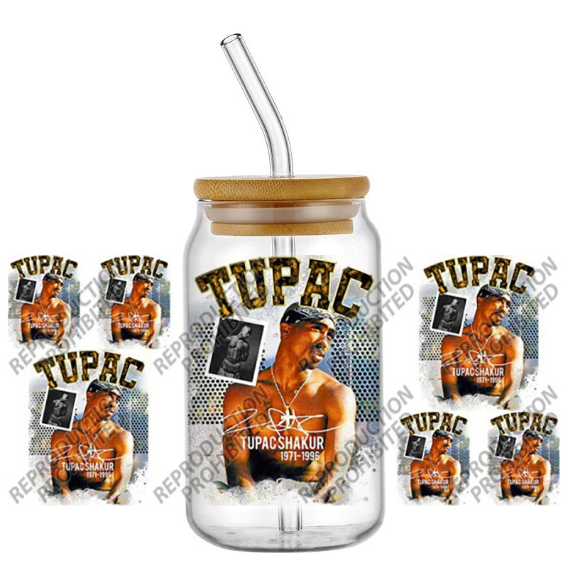 Popular Rapper Superstar TUPAC - Rdta Tank Glass avis et prix