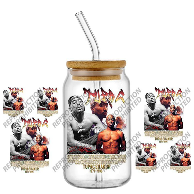 Popular Rapper Superstar TUPAC - Rdta Tank Glass avis et prix