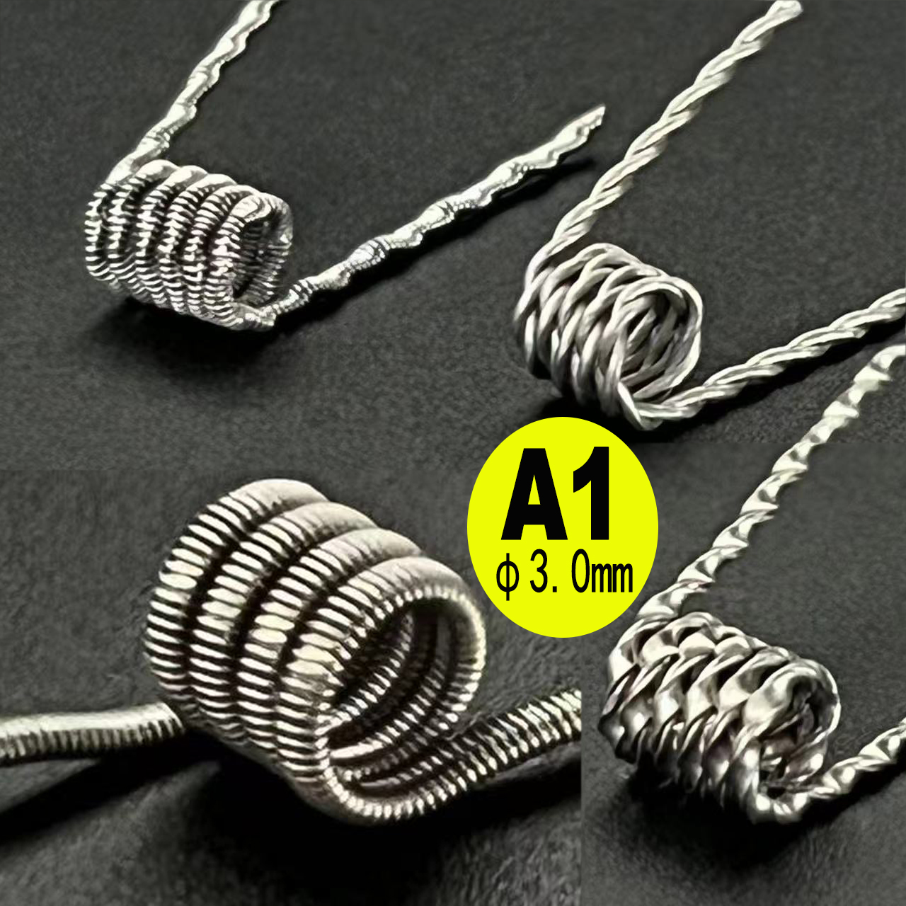 100-10PCS 3mm Diameter DL/DTL/ - Clapton Wire Pre Built avis et prix