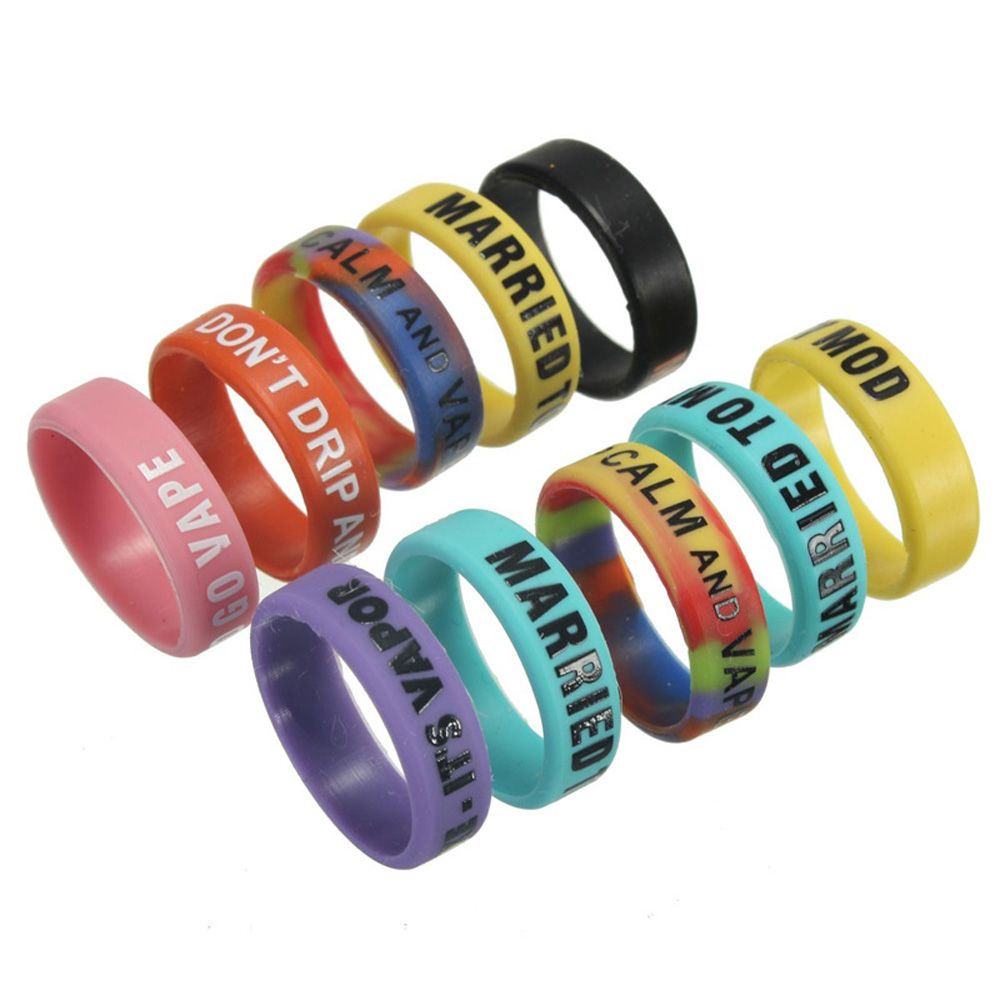 Hot 10Pcs/Pack Vape Mod for RB - Vape Band Silicone avis et prix