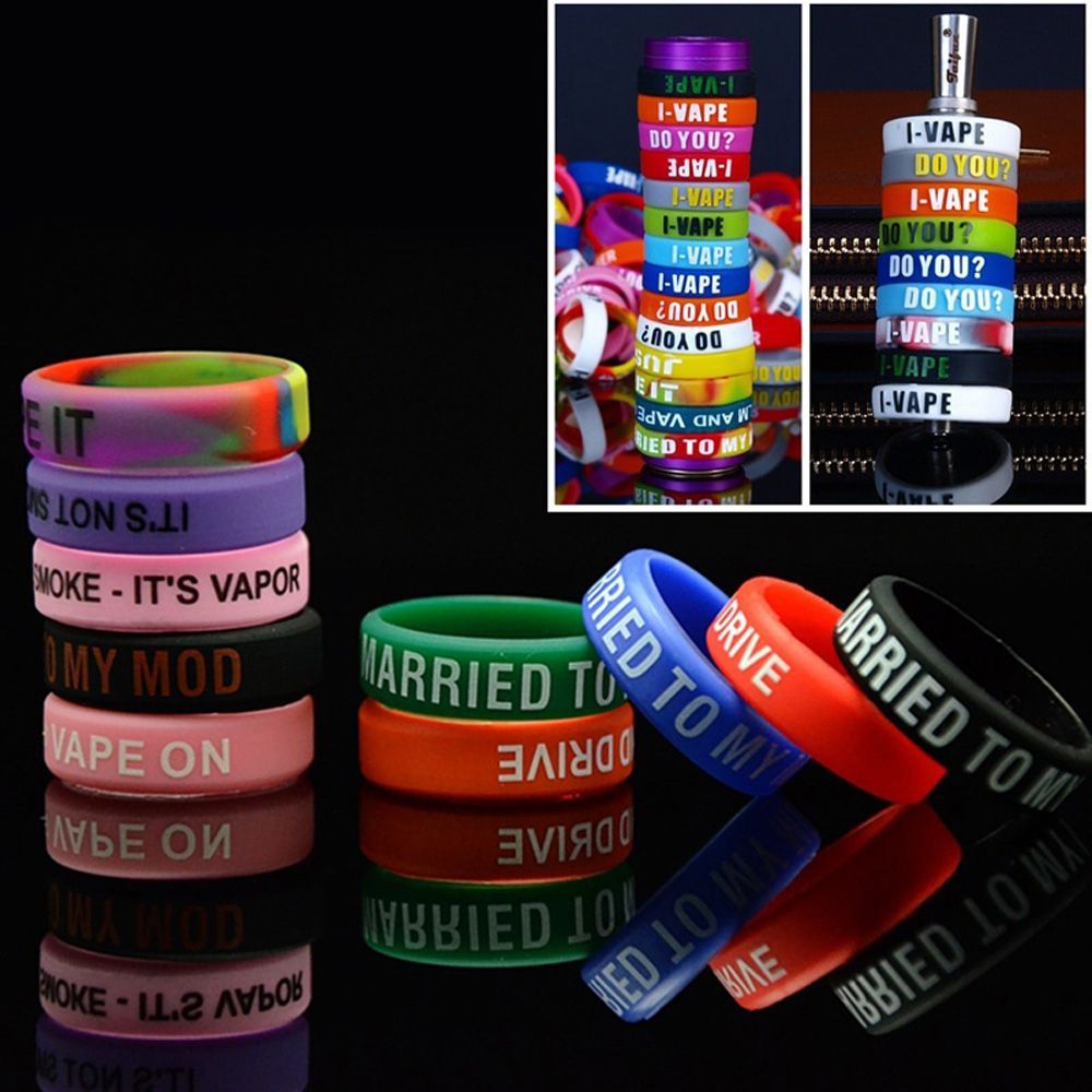 Hot 10Pcs/Pack Vape Mod for RB - Vape Band Silicone avis et prix