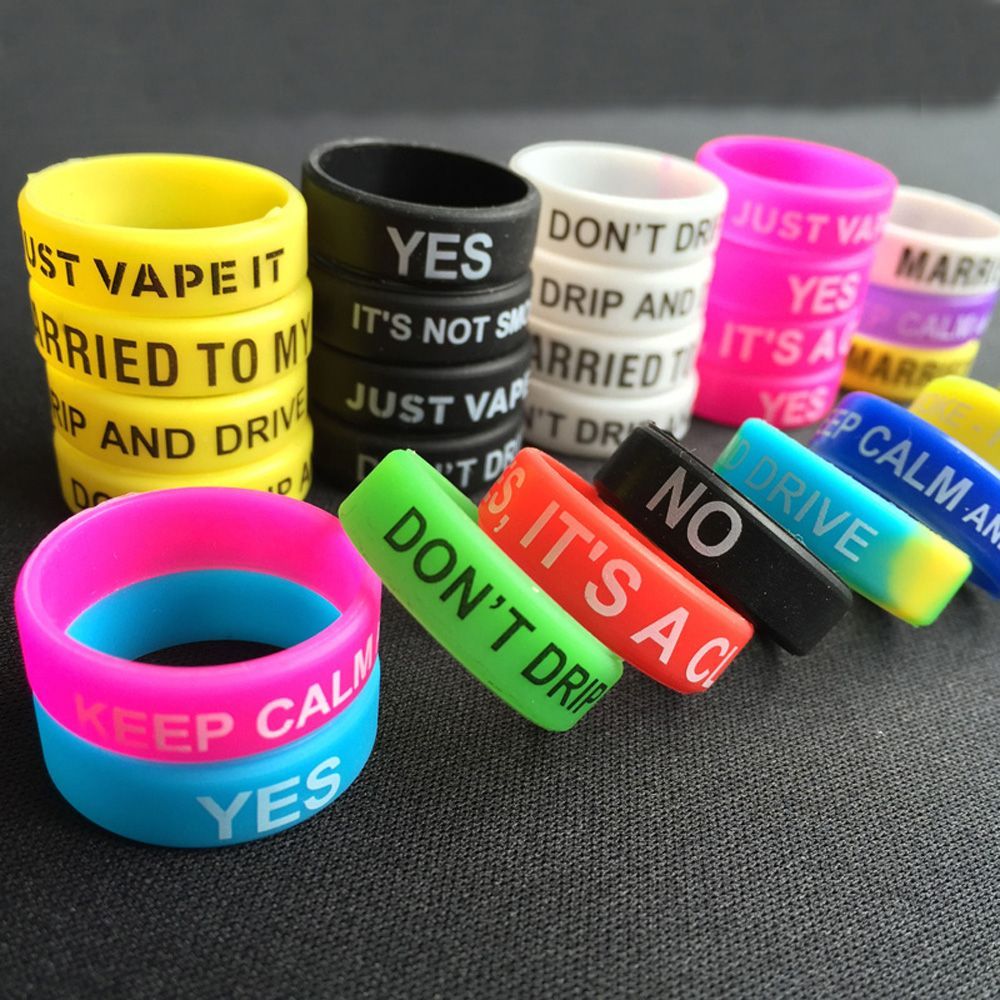 Hot 10Pcs/Pack Vape Mod for RB - Vape Band Silicone avis et prix