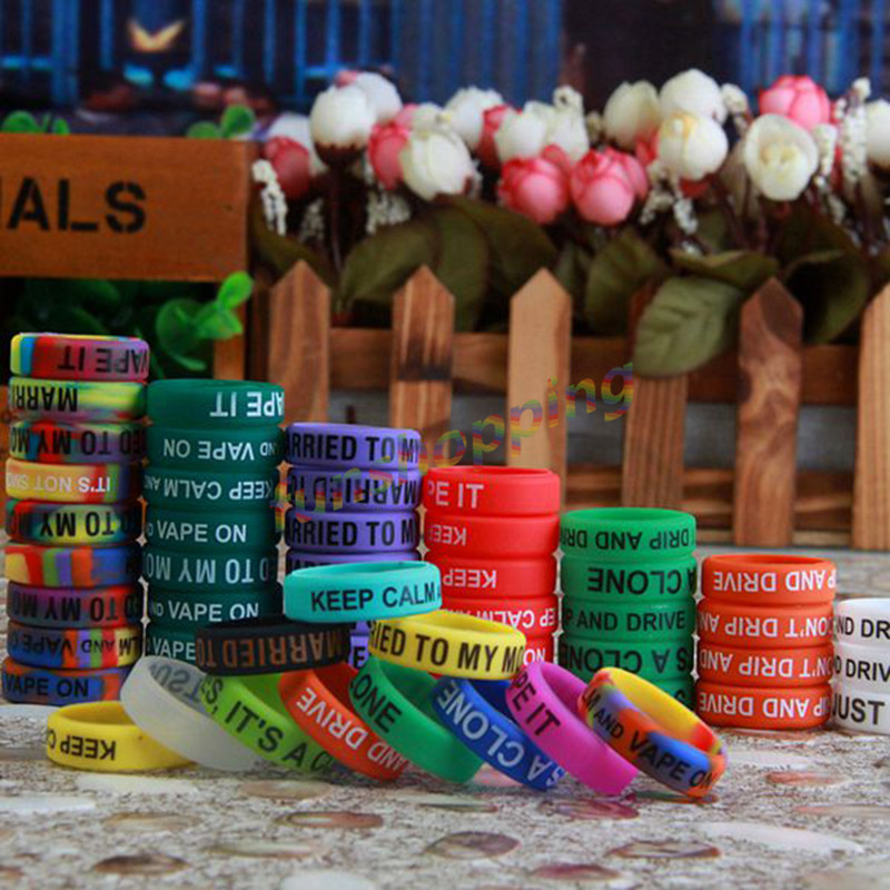 10 pcs / Lot Multi-color Anti- - Vape Band Silicone avis et prix