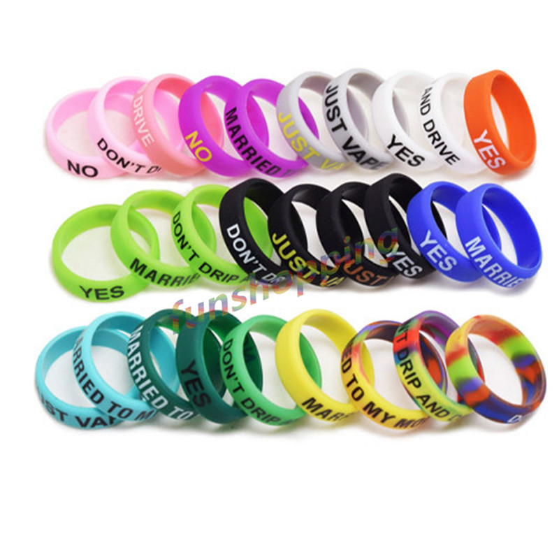 10 pcs / Lot Multi-color Anti- - Vape Band Silicone avis et prix