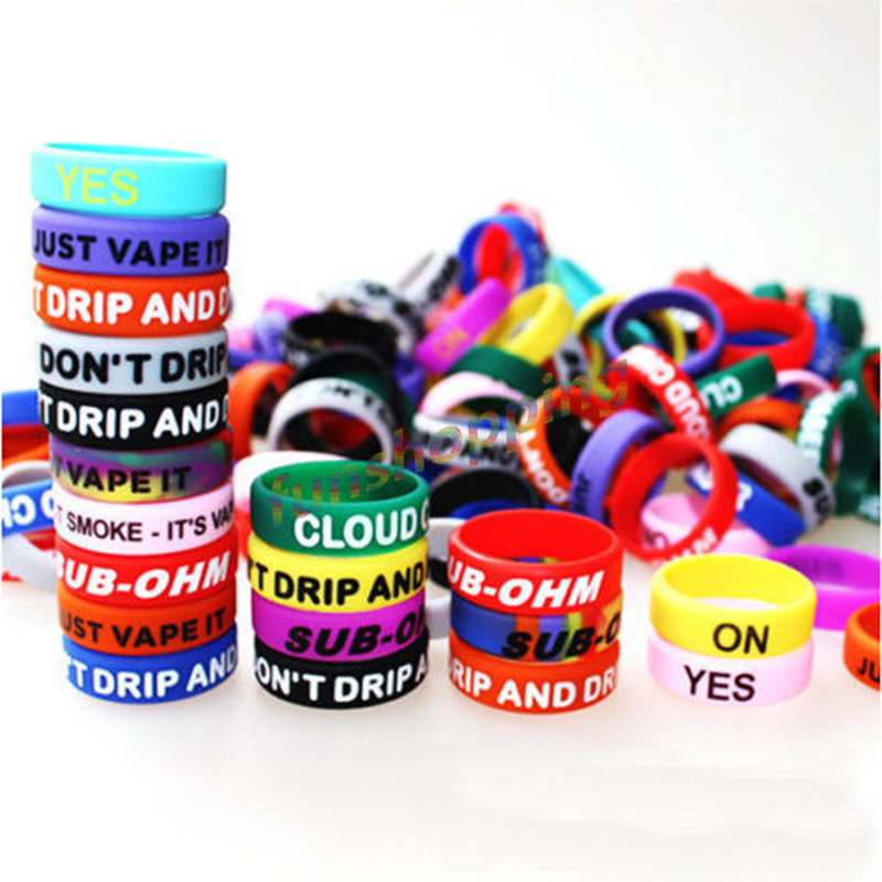 10 pcs / Lot Multi-color Anti- - Vape Band Silicone avis et prix