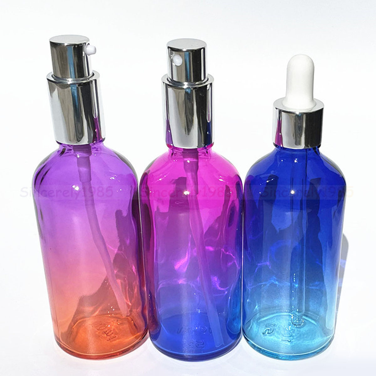1X 3x 100ml Gradient Color gla - Juice Bottle Dropper avis et prix