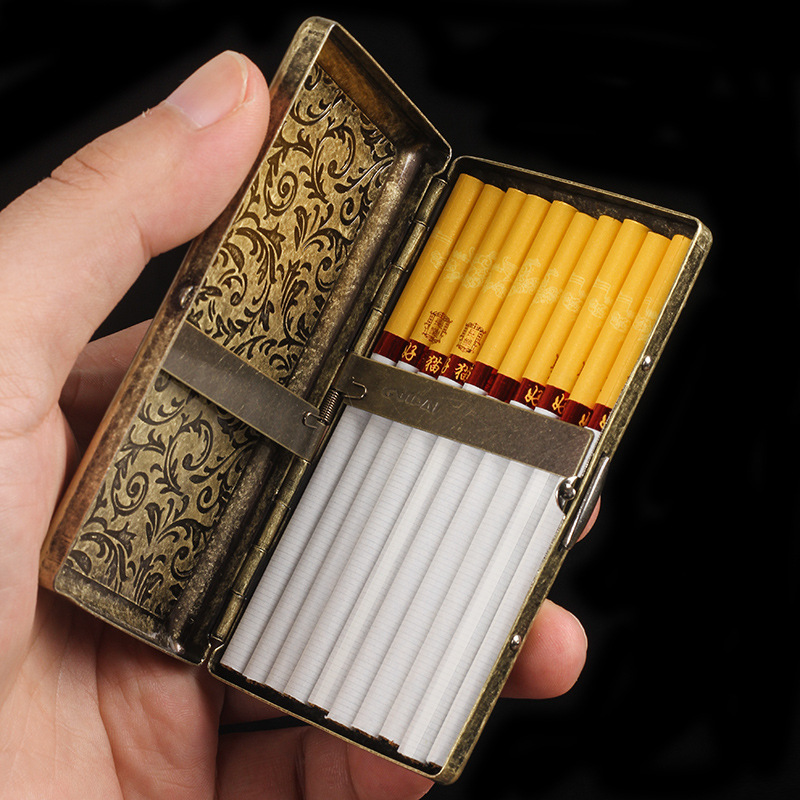 Slim Embossed Cigarette Case 2 - Smoking & Vaping Accessories avis et prix