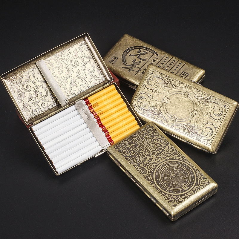 Slim Embossed Cigarette Case 2 - Smoking & Vaping Accessories avis et prix