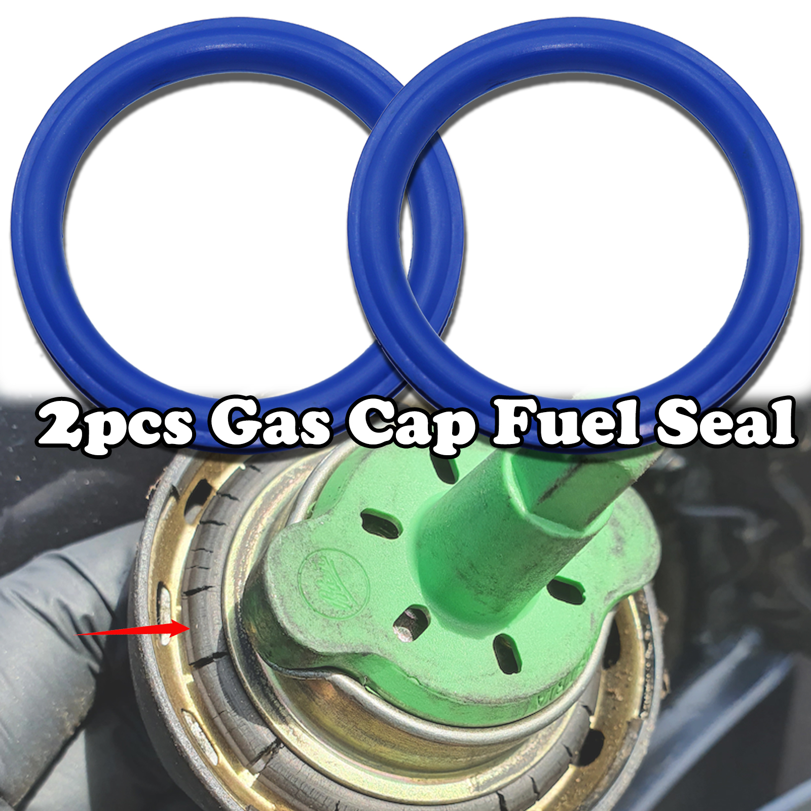 2pcs Gas Cap Fuel Seal Tank Co - Tank O-Ring Seal avis et prix