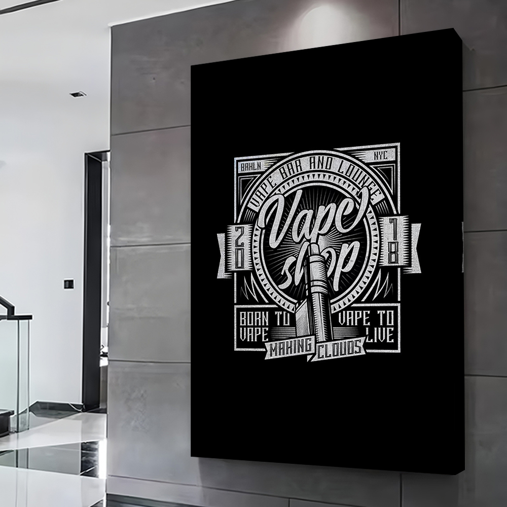 Vape Shop Printing Poster Pict - Vaping Shop avis et prix