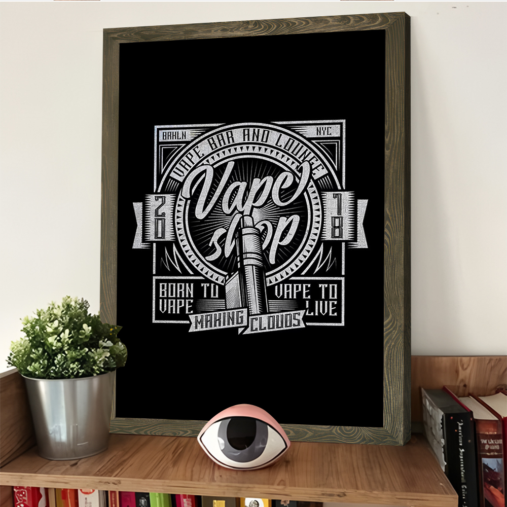 Vape Shop Printing Poster Pict - Vaping Shop avis et prix
