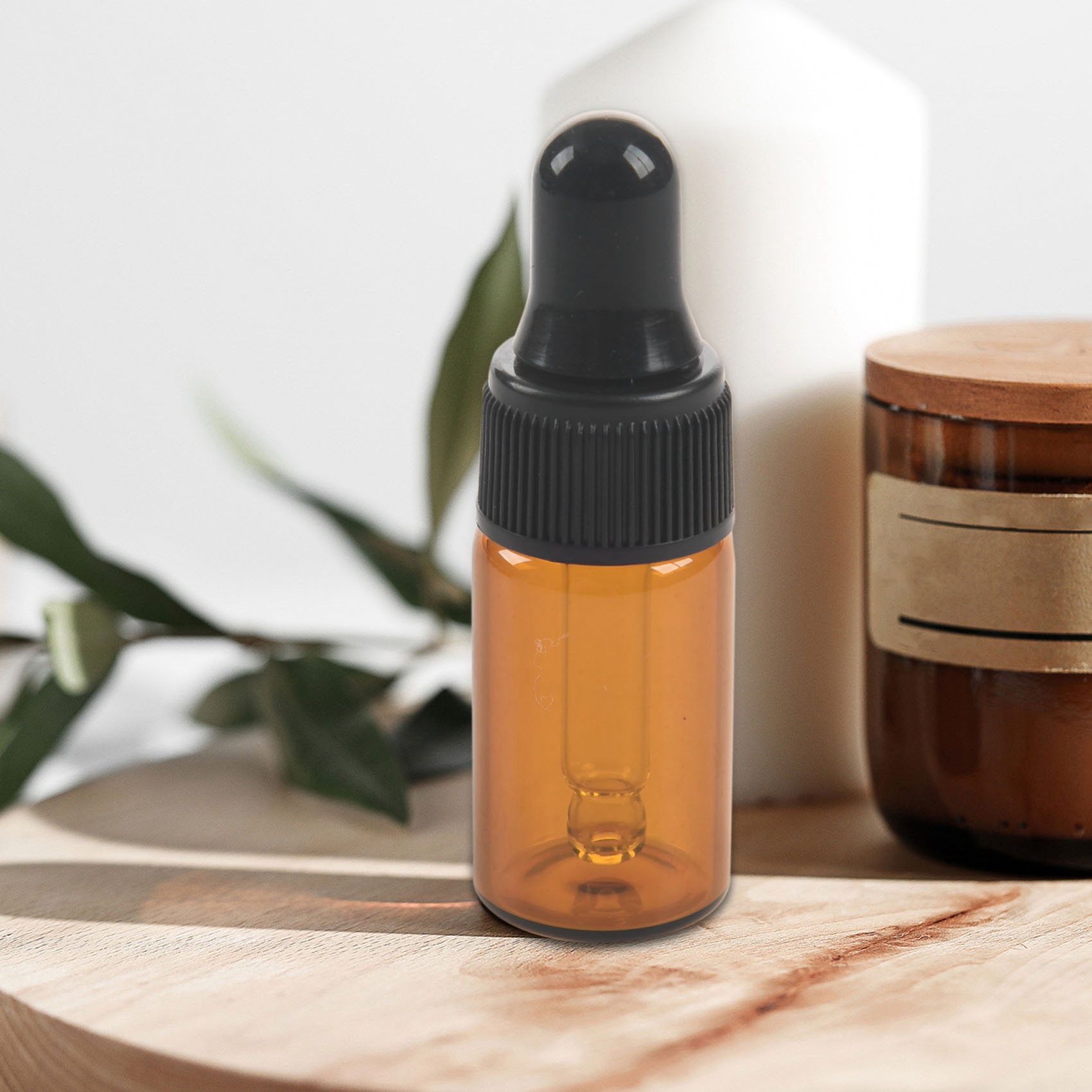 10pcs 3ml Empty brown Glass Dr - Juice Bottle Dropper avis et prix