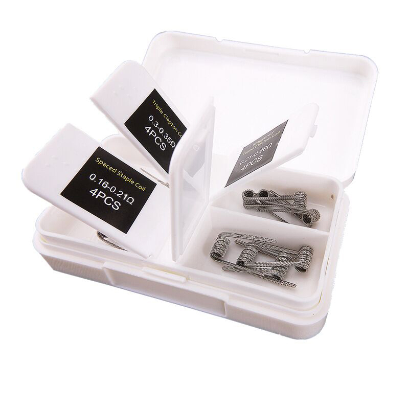 16pcs NI80 Fused Clapton Prebu - Clapton Wire Pre Built avis et prix