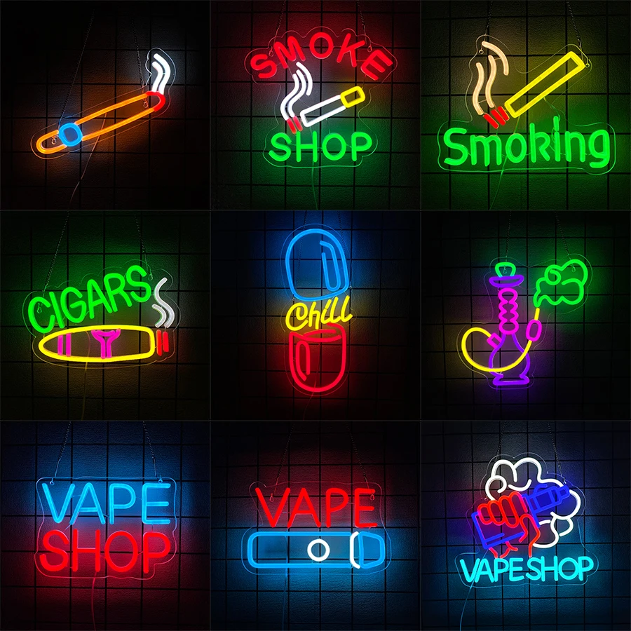 USB Bright Led Advertising Dis - Vaping Shop avis et prix