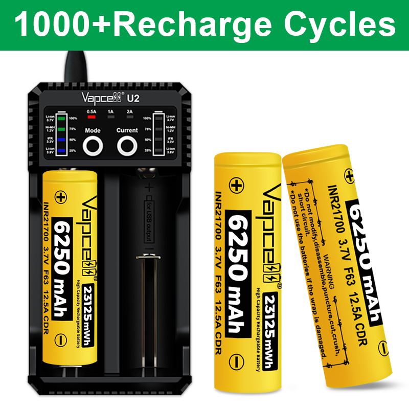 New Vapcell F63 21700 Battery  - Vape Battery 18650 avis et prix