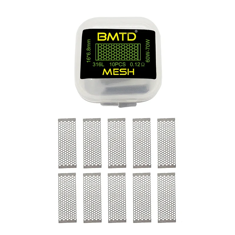 10pcs/box BMTD PreBuilt Coils  - Stainless Wire Ss316 avis et prix