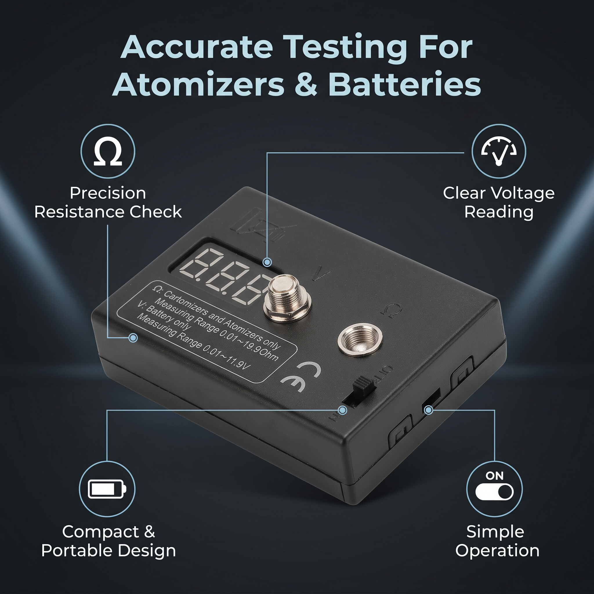 Resistance OHM Meter Coil Test - Ohm Meter Reader avis et prix